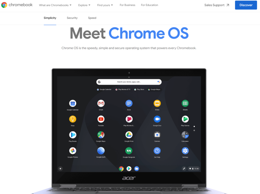 谷歌 Chrome OS 正式更名為 ChromeOS 品牌，去掉了谷歌二字！-軟盟